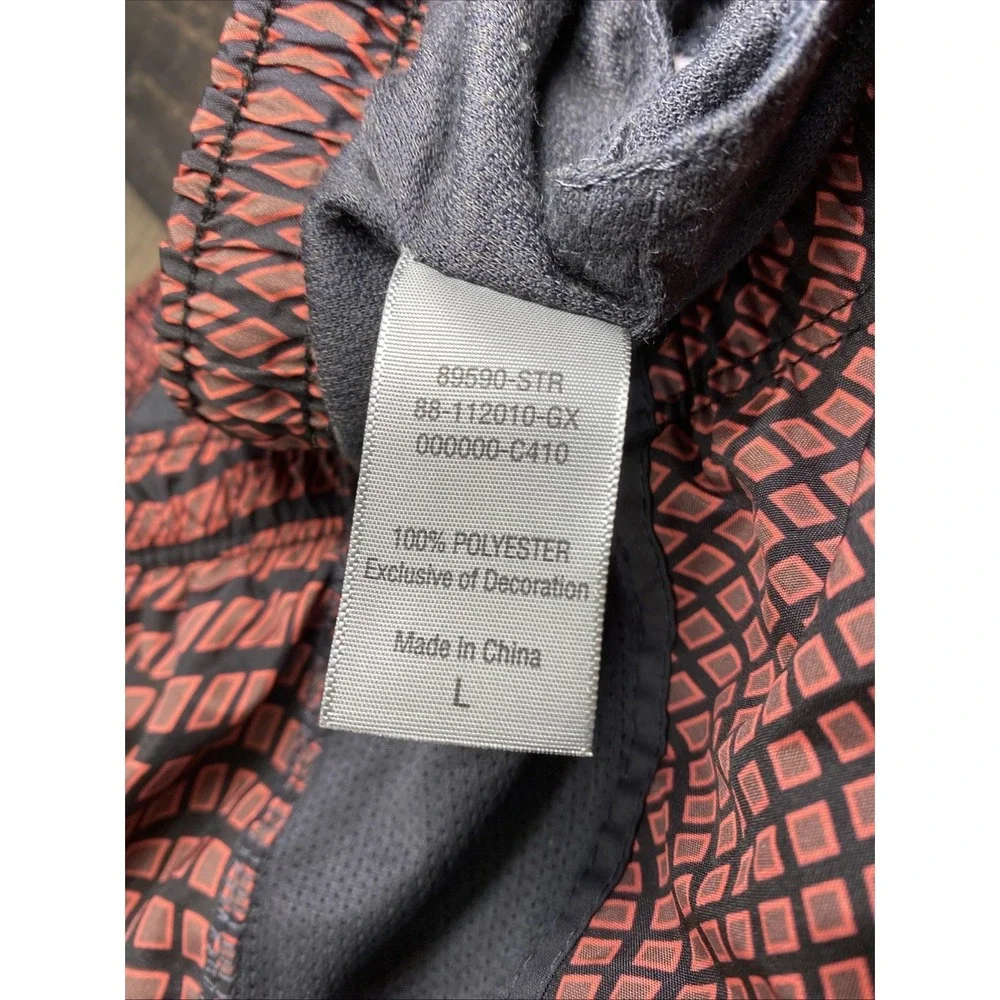 Champion Shorts Women's L Black & Orange/Red Athletic Running Lined Drawstring - Picture 8 of 11